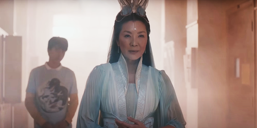     American Born Chinese - Disney+ pokazało nowe wideo. Michelle Yeoh jako piękna bogini